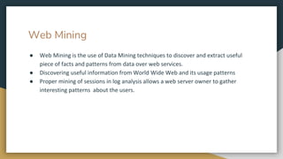 Web mining and its types | PPT
