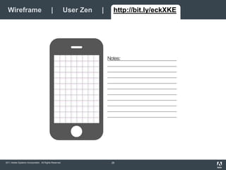 Wireframe     | User Zen     | http://bit.ly/eckXKE26
