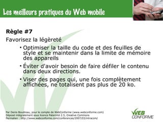 Webmobile Intracom2007