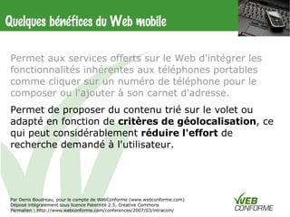 Webmobile Intracom2007