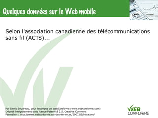 Webmobile Intracom2007