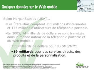 Webmobile Intracom2007