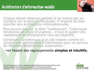 Webmobile Intracom2007