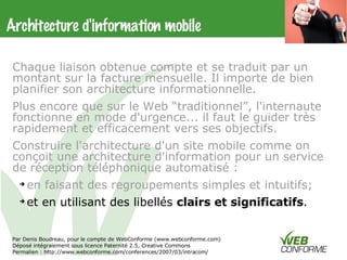 Webmobile Intracom2007