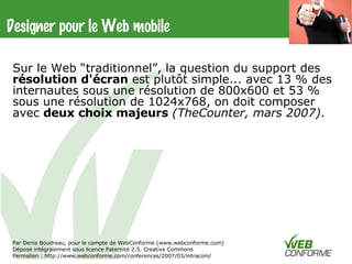 Webmobile Intracom2007