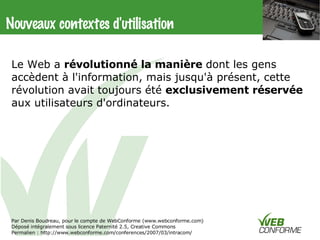 Webmobile Intracom2007