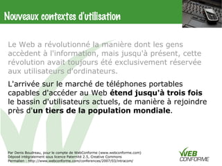 Webmobile Intracom2007