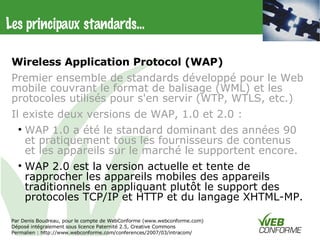 Webmobile Intracom2007