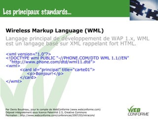 Webmobile Intracom2007