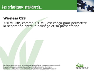 Webmobile Intracom2007