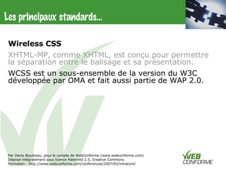 Webmobile Intracom2007