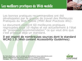 Webmobile Intracom2007