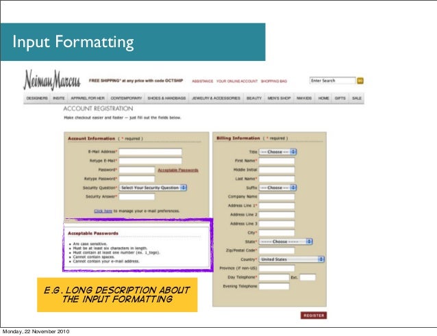 web and mobile forms design chui chui tan userfriendly 2010 works long form website