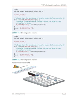 How does state session work?
 