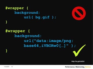 Die (bekannten) 14 Regeln17.05.201016Performance. Webmontag.