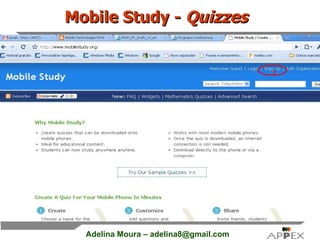Mobile Study -  Quizzes 