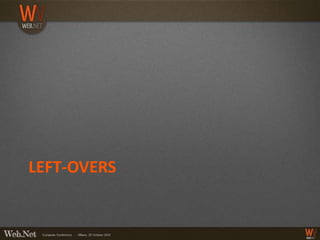 LEFT-OVERS
 