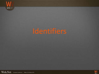 Identifiers
 