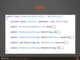 Verbs
 