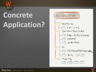 Concrete
Application?
 