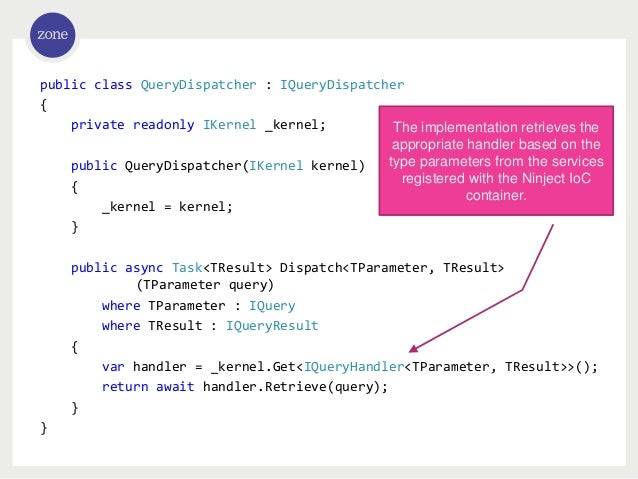 DDD, CQRS and testing with ASP.Net MVC