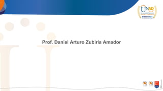 Prof. Daniel Arturo Zubiria Amador
 