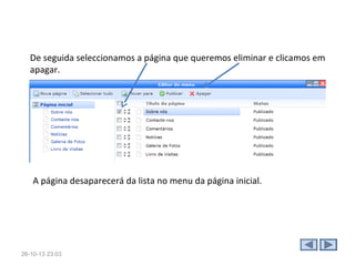• Se não tivermos nenhuma
imagem carregada, então clicamos
em “carregar imagem” e de
seguida em “localizar”;

• Escolhemos uma imagem,

28-10-13 15:07

 