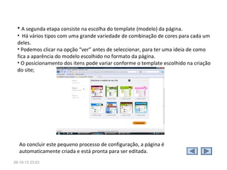 4. Diagramação: 
•

•

•

•

Pesquisas: em livros, revistas, jornais, sites, digitação em editores de textos, dados
organizados em planilhas, apresentações em power point, edição de imagens e som em
moviemaker, textos em colunas, utilização de diferentes editores de textos - como por
exemplo os editores on line do google: http://docs.google.com/, ou softwares livres como o
OpenOffice http://www.broffice.org/, tipos de fontes, tamanho, formatações, verificações
ortográficas, recursos de edição, conversão em paginas para formatos html para a web e a
utilização de ferramentas do idioma do google.
Utilização  de  recursos  midiátricos: como trabalhar uma imagem para a web, como inserir
imagens no site / blog, inserir musicas, digitalização de imagens, youtube, conversão de
textos em pdf ou em word (como no site http://www.zamzar.com/ - não dá para “fazer de
conta” que não existem estes espaços virtuais, eles fazem parte do mundo de nossos alunos.
É interessante criar uma conta no gmail (http://www.gmail.com/) para cada escola, para a
utilização ou o simples conhecimento das ferramentas do google, tais como armazenamento
em núvens, picasa ou o googledocs para edição de textos, power points on line ou o simples
compartilhamento e armazenamento de informações entre os professores e alunos.
A tecnologia do google, segue uma tendencia mundial no conceito de web 2.0. Vale a pena
conhecer as ferramentas que permitem a criação de videos, sites, blogs, edicão de imagens,
sem a necessidade de ser um grande conhecedor de novas tecnologias digitais de informação
e comunicação: NTDIC.

•
28-10-13 15:07

 