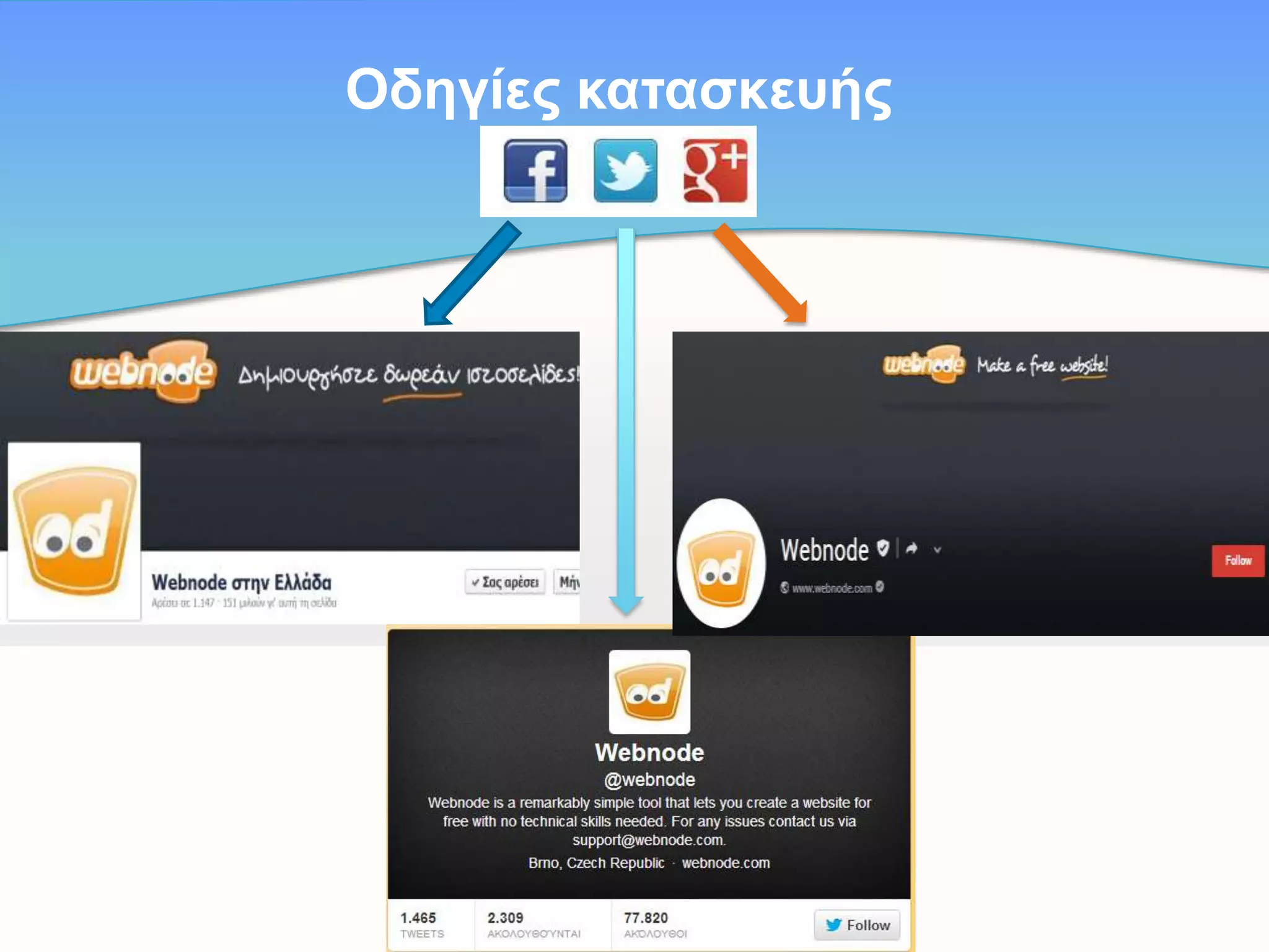 Oδεγίεο θαηαζθεπήο

 