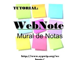 Tutorial Webnote
