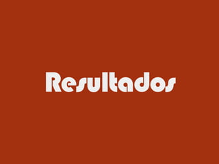 Resultados
 