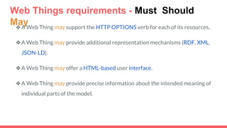 Web of things introduction | PPTX