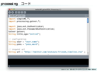 processing  コード 