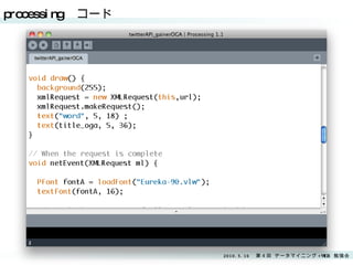 processing  コード 