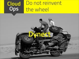 Cloud Do not reinvent
Ops the wheel

Dynect

 