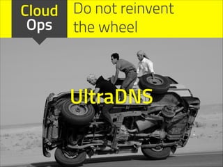 Cloud Do not reinvent
Ops the wheel

UltraDNS

 