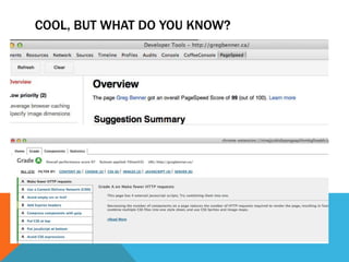 COOL, BUT WHAT DO YOU KNOW?
 