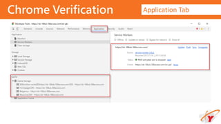 Chrome Verification Application Tab
 