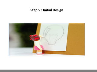 Step 5 : Initial Design
 