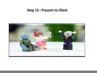 Step 13 : Present to Client
 