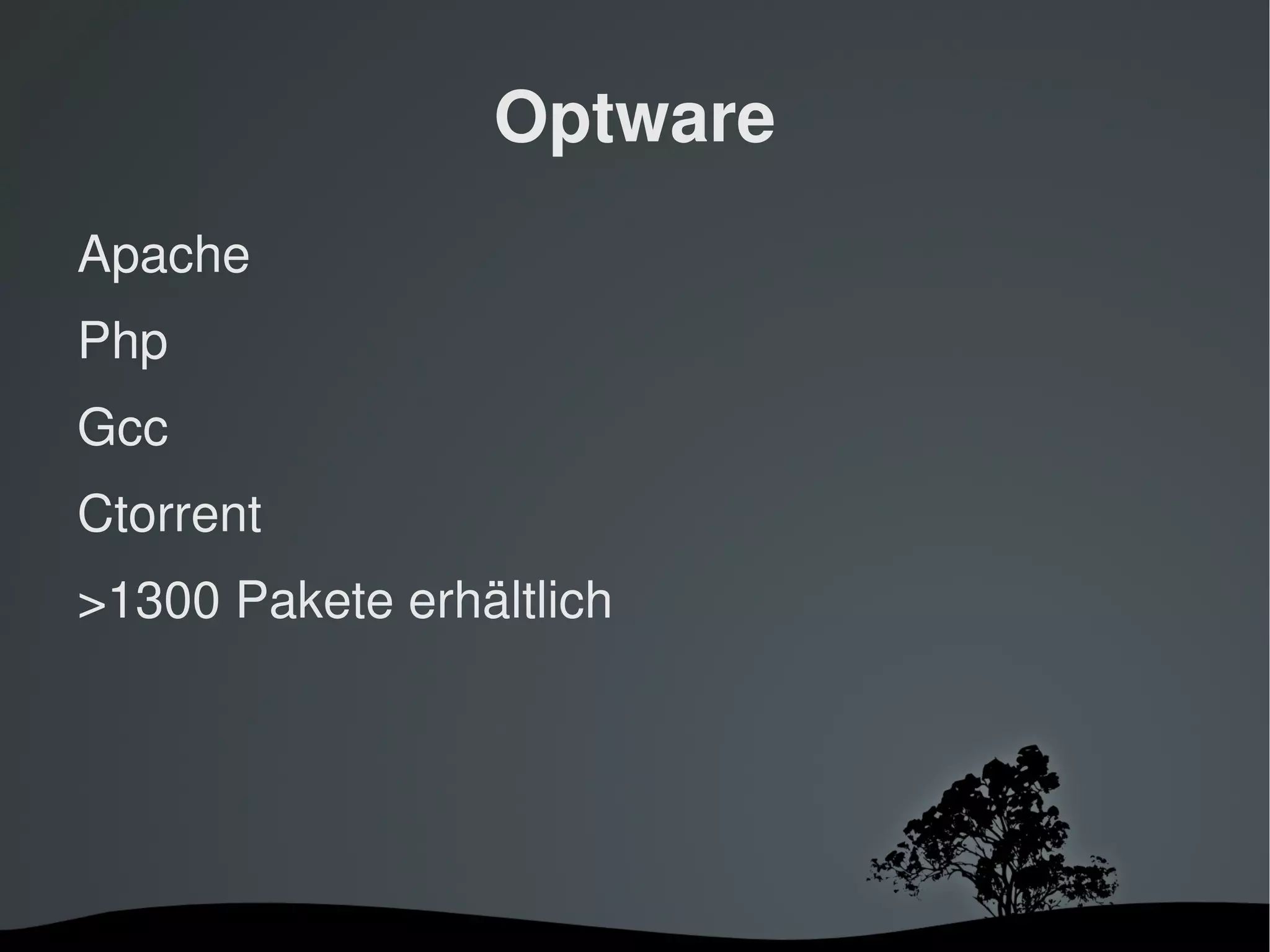 Die erste Applikation 