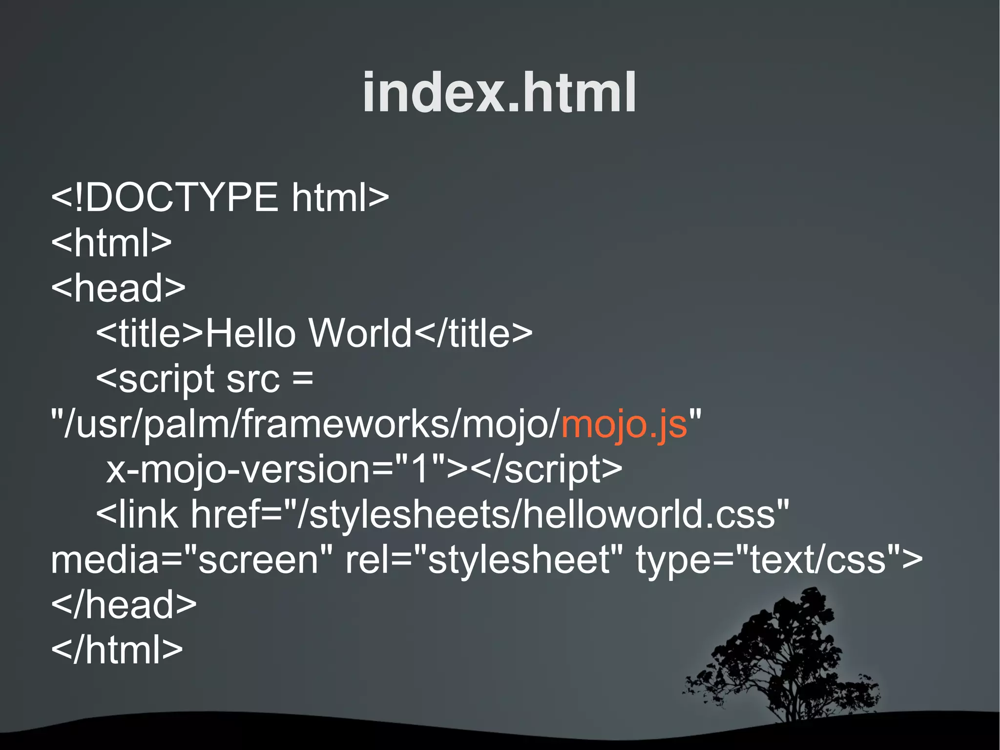 Mojo und Prototype Framework 