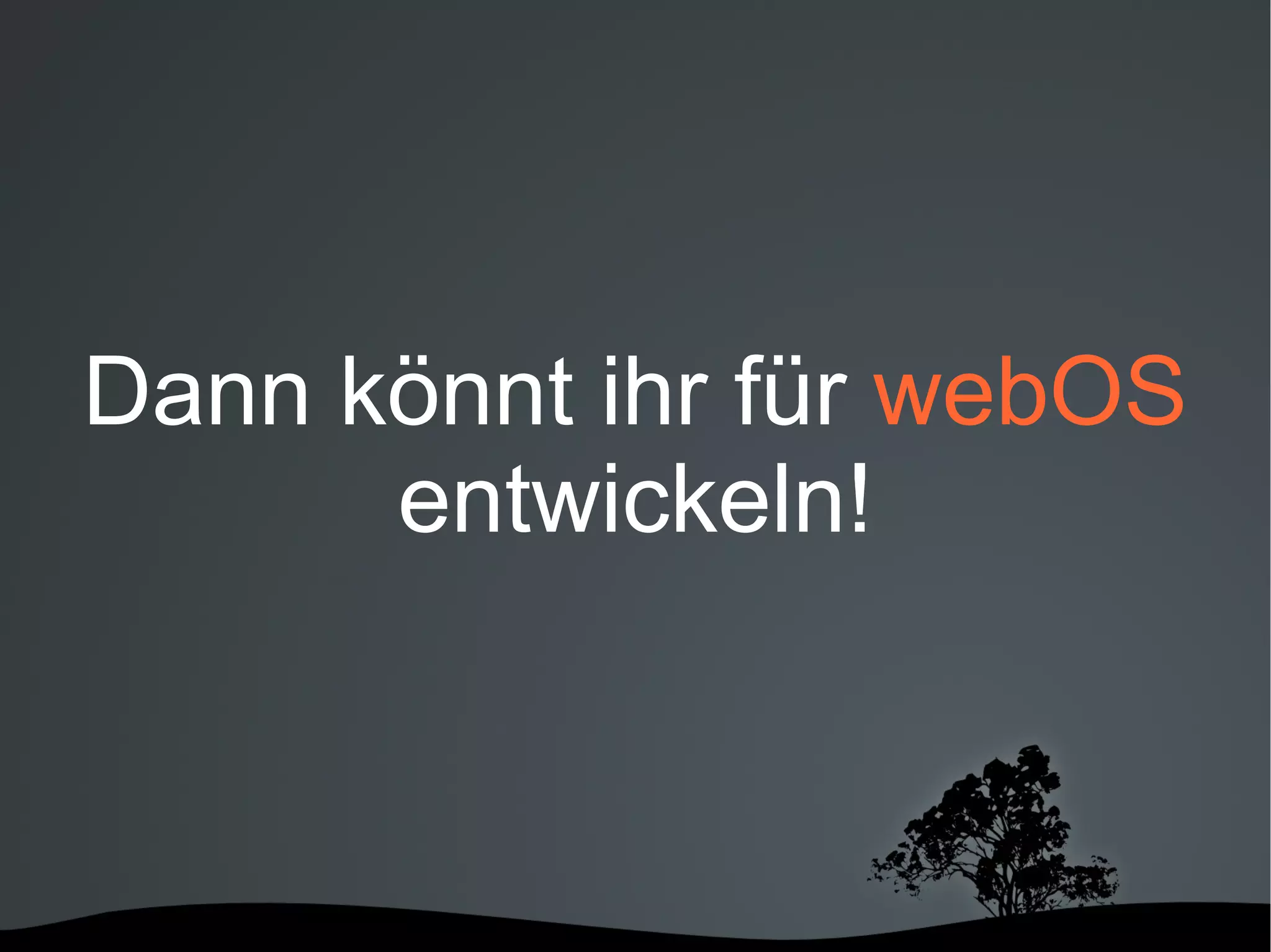 Programm Was ist WebOS? 