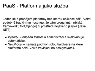 Webove Aplikace Pro Cloud Computing