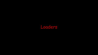 Loaders
 