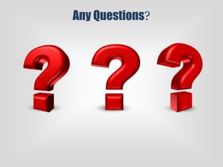 Any Questions?
 