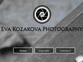 Webpage Eva Kozakova photography