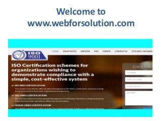 Welcome to
www.webforsolution.com
 