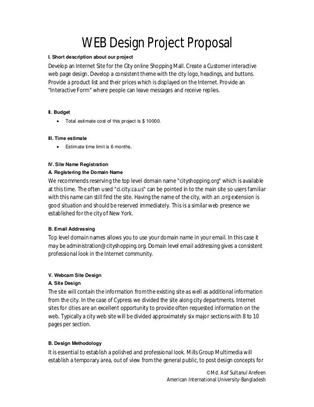 Webpage Design Full Project Of Project Management