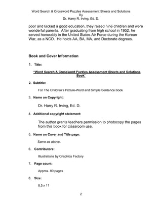 Webpage Information Ws & Cw Puzzles 9